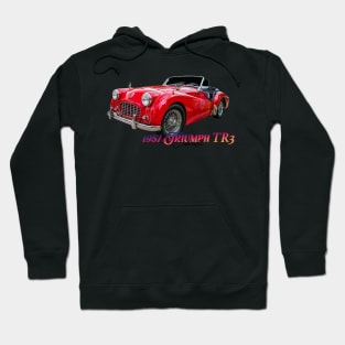 1957 Triumph TR3 Cabriolet Hoodie